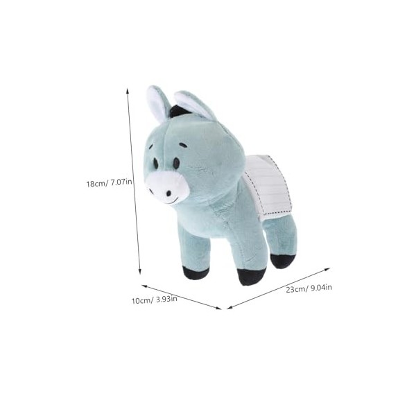 TOYANDONA Animal Mignon en Peluche Figure danimal en Peluche Jouets danimaux en Peluche Oreiller DÂne en Peluche Animal Mo