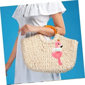 Vaguelly 3 Pièces Flamant Pendentif Animal Pendentif Porte-Clés Peluches Flamant Jouet Animaux En Peluche Pour Les Adolescent