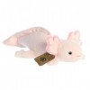 Aurora World- Aurora, 35100, Eco Nation Axolotl, Peluche éco-Responsable, Rose, Pink