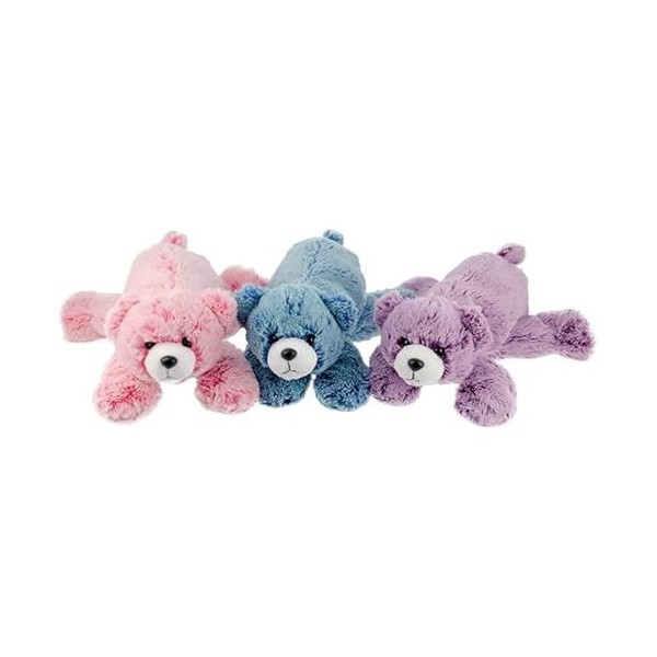 Peluche Ours Dani Créations - Rose - 22 cm