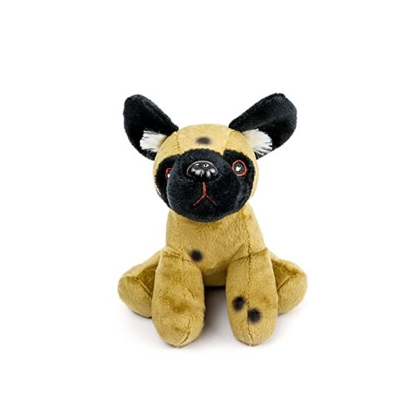 Zappi Co Jouet en Peluche pour Enfants, idéal pour Les Nouveaux-nés 12-15cm / 5-6 inch Chien Sauvage 