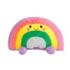 ISAKEN Oreiller en Peluche dananas Mignon, Oreiller en Peluche en Forme de Fruit dananas, Animal en Peluche Arc-en-Ciel, or