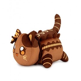 HOFFTI Mee Meows Cat Plush,9.8In Cat Mee Meow,Werewolf Cat Plush Toys,me Meow Plush,Cute Anime Cartoon Cat Plush Animal Figur
