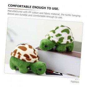 NAMOARLY 3 Pièces Poupée Tortue en Peluche Porte-clés Poupée Tortue Peluche Tortue De Mer Mini Poupées Tortues Décor Suspendu