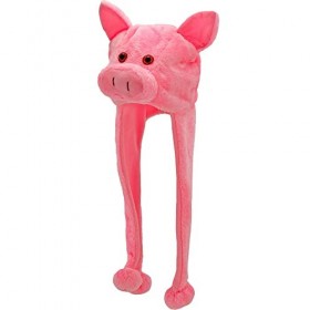 Widmann - Casquette pour animaux, Party Animals, chapeau en tissu, chapeau en peluche, déguisement danimal