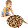 lencyotool Serpent Simulation en Peluche | Serpent en Peluche Simulation Douce,Jouet Serpent en Peluche Animal en Peluche, Ac