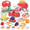 CUTE STONE Ensemble de Jeu dappareils de Cuisine pour Enfants, mélangeur et mélangeur de Cuisine pour Enfants avec Son et lu