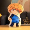 Blue Lock Figurines Seishiro Nagi en peluche de dessin animé en peluche mignonne et douce en coton PP rembourré de 45 cm - Ca