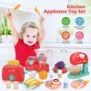 CUTE STONE Ensemble de Jeu dappareils de Cuisine pour Enfants, mélangeur et mélangeur de Cuisine pour Enfants avec Son et lu