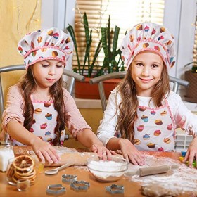 Comius Sharp Enfants Chef Set 13 pièces Jeu de Rôle avec Costume Habiller et Accessoires,Enfants Jouer Jeu, Cadeau Parfait po