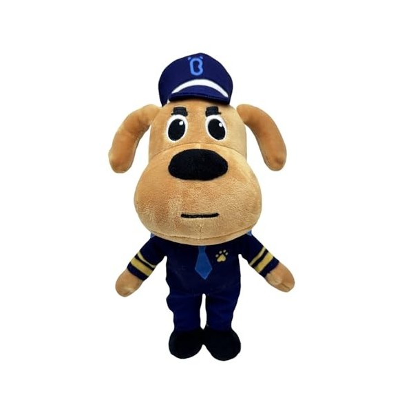 Peluche Shérif Labrador - Animation populaire - Shérif Labrador - Jouet en peluche périphérique - Pour fans de collection - O