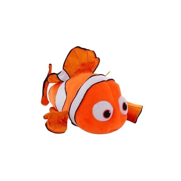 LAARNT 25cm Jouet en Peluche en Poisson-Clown，Poupée en Peluche en Poisson-Clown Mignon，Coussins en Poisson-Clown, Oreiller e