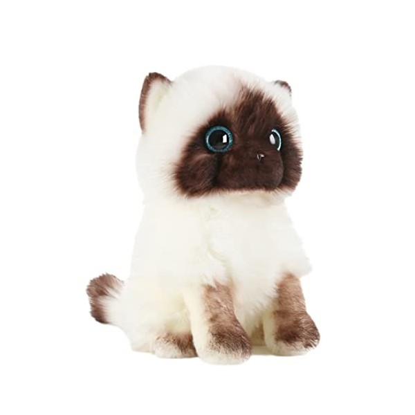 NIDONE Peluche Chat poupée Jouet réaliste Peluche Chat Peluches à la Main réaliste Peluche Chaton poupée Chat Jouets en Peluc