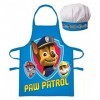 Pat Patrouille Kit de cuisine pour enfant Tablier de cuisine et bonnet de cuisine