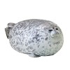 Oreiller De Phoque, Coussin Mignon de Phoque de Peluche avec Corps potelé, Jouet en Peluche Animal Mignon rembourré de Coton 