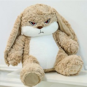 itrimaka Lapin farci, Animal en Peluche de pépinière, Lapin en Peluche Doux et réaliste, Adorable et esthétique, à câliner, p
