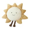 LIBOOI Coussin décoratif en peluche douce pour chambre denfant, motif soleil, nuage, lune, étoile - 40 cm - Décoration douce