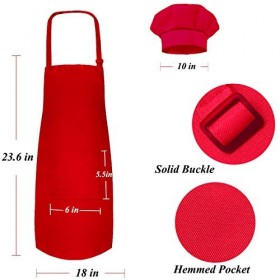 Real Kids Kit de cuisine pour enfants avec tablier, toque de chef, fournitures de cuisine, ustensiles de cuisine et recettes,