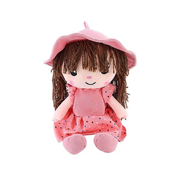 BYNYXI 45cm Poupée Peluche Fille, poupée de Chiffon Peluche Douce Poupée Peluche Peluche Peluche Poupées Petite Fille Poupée 