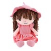 BYNYXI 45cm Poupée Peluche Fille, poupée de Chiffon Peluche Douce Poupée Peluche Peluche Peluche Poupées Petite Fille Poupée 