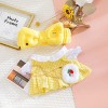 30Cm Lalafanfan Cafe Duck Peluche Toys Accessoires, Kawaii Hyaluronic Ducks Dress Up Clothing Hair Band, Cadeau de Noël pour 