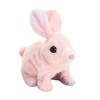 Jouets en Peluche électriques, Lapin en Peluche Jouet électrique, Marche Wiggle Oreilles, Mignon Simulation Lapin interactif 