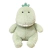 Oreiller en Peluche de Dinosaure,Dinosaur Plush Toy Oreiller de Couchage de Dinosaure en Peluche Poupée de Dinosaure Dessin A