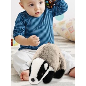 Peluche Blaireau, Poupées Farcies De Blaireau Doux, Peluche Animal De La Forêt, Peluche Doudou, Jouet Animal en Peluche Décor