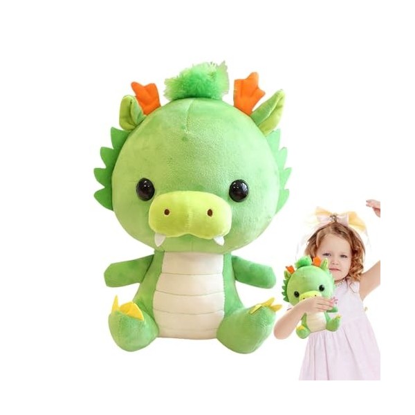 BUNIQ Animal en Peluche Dragon,Dragon en Peluche | Mascotte d’Animal en Peluche Dragon,Jouet en Peluche danimal en Peluche d