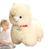 calua Peluche dalpaga en Peluche, Peluche dalpaga | Poupée en Peluche Coussin Animal en Peluche - Oreiller de câlin de Pelu