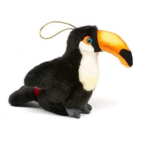 Uni-Toys - Toucan Toco - 13 cm Hauteur - Oiseau – Peluche, Doudou