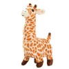 BYNYXI 22cm Peluche Girafe, Jouet Girafe électrique Girafe Qui Marche avec Musique et Son Douce Peluche Douce Girafe Jouet Po