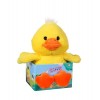 GIPSY Peluche de Pâques - Canard Les Ptits gardenous 14 Cm