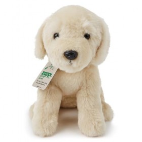 Zappi Co Peluche de Labrador 25cm - Amical, Chien Câlinable, Écologique, Idéal pour Les Jeunes Passionnés de Chiens, 100% R