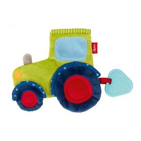 Sigikid, Filles et Garçons, Tissu dActivité Crépitant, Tracteur, Vert/Bleu, 42301