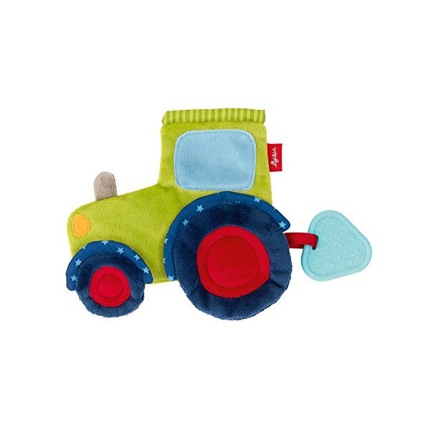 Sigikid, Filles et Garçons, Tissu dActivité Crépitant, Tracteur, Vert/Bleu, 42301