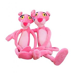 2021 Nouveau 40 CM Mignon Rose Vilain léopard Rose panthère en Peluche Jouets en Peluche bébé Enfants poupée Mode Maison