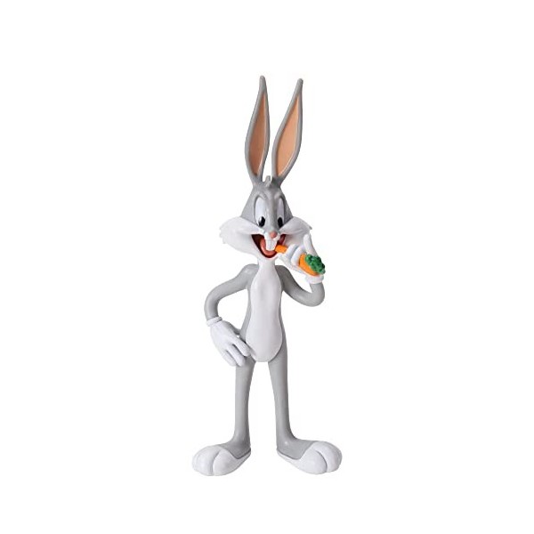 BendyFigs The Noble Collection Looney Tunes Mini Bugs Bunny - 5.75in 14.5cm Noble Toys Miniature Bendable Figure Posable Do