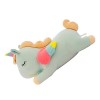 HOMSFOU 1Pc Oreiller De Couchage Licorne Peluche Jouet Mignon Canapé Oreiller Licorne Peluche Jouet Peluche Animal Cadeau Drô