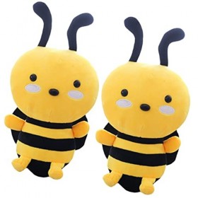 ERINGOGO 2 Pièces Poupée Abeille Peluche Éléphant Douce Peluche Douce Peluche danniversaire Abeille en Peluche Décor De Ruch