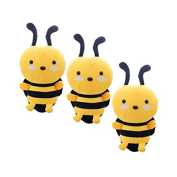 ERINGOGO 2 Pièces Poupée Abeille Peluche Éléphant Douce Peluche Douce Peluche danniversaire Abeille en Peluche Décor De Ruch