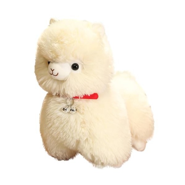 Leryveo Jouet de Lama dalpaga, Jouet en Peluche dalpaga en Peluche, Peluche Lama, Oreiller câlin en Peluche, Coussin Doux e