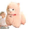 biteatey Jouet en Peluche dalpaga, Animal en Peluche dalpaga | Jouets Mignons de poupée en Peluche d’alpaga | Oreiller câli