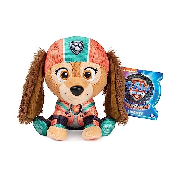 GUND Paw Patrol Le Film de cinéma Liberty Mighty 15 cm – Peluche Originale pour Le Film cinéma 2023, idéale pour rejouer Les 