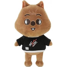 SKZOO Peluche Stray Kids Poupée en Peluche, Jouet Animal en Peluche Dessin Animé Mignon, Wolf Chan/Leebit/DWAEKKI/Jiniret/Han