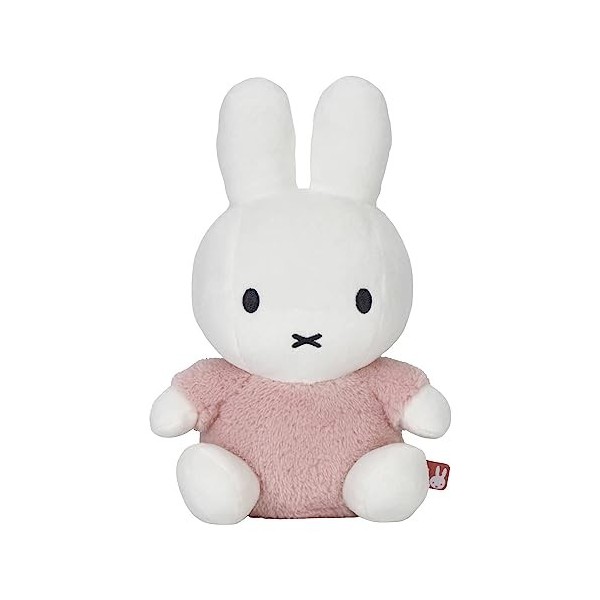 Pioupiou et Merveilles Miffy - Fluffy Rose - Peluche pour Enfant à partir de la Naissance - Toute Douce - Facilement nettoyab