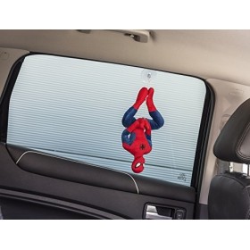 Joy Toy - 1200048 - Figure en Peluche - Spiderman avec Ventouse - 25 cm - Bleu