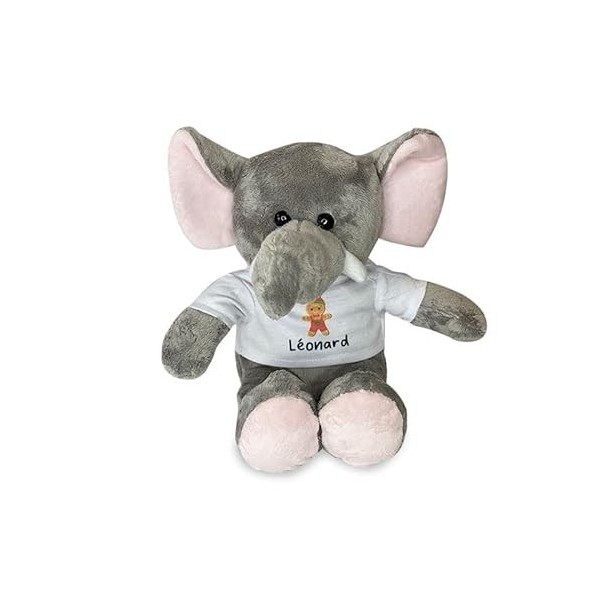 DECOHO - Peluche personnalisée animal pour bébé · Mon Premier Noël | Élan