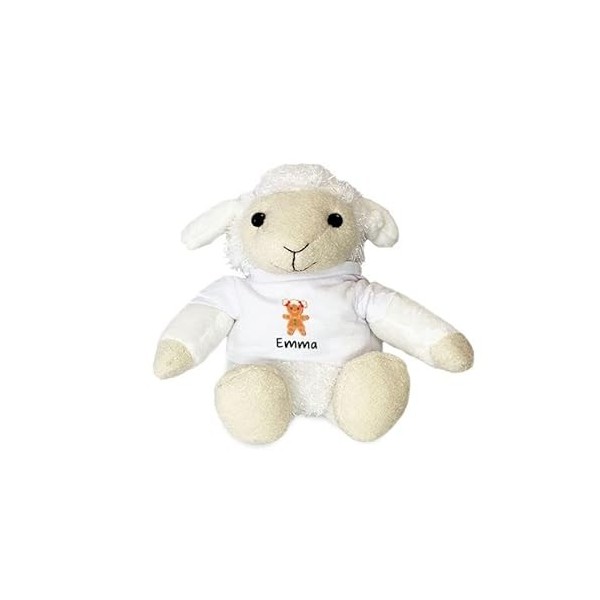 DECOHO - Peluche personnalisée animal pour bébé · Mon Premier Noël | Élan