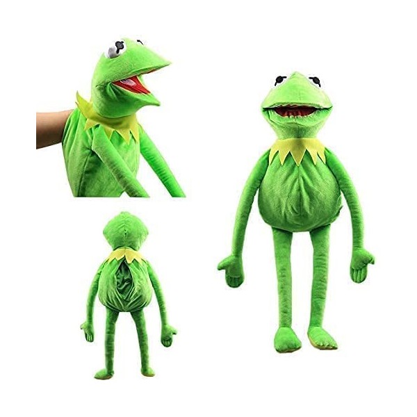 Marionnette grenouille en peluche, marionnettes à main de grenouille Muppet Show Doll The Plush Animal Plush ToyGifts24